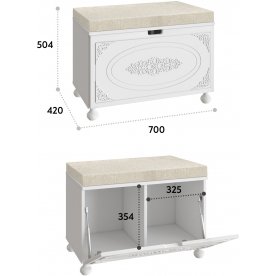 Банкетка Ассоль АС-70