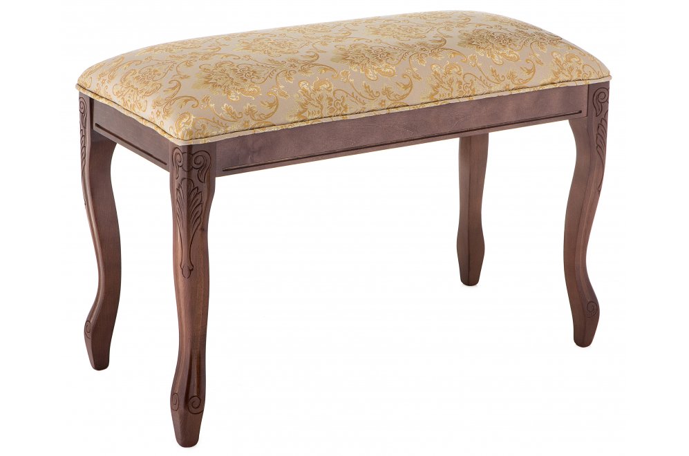 Банкетка  Валентино орех / бежевый