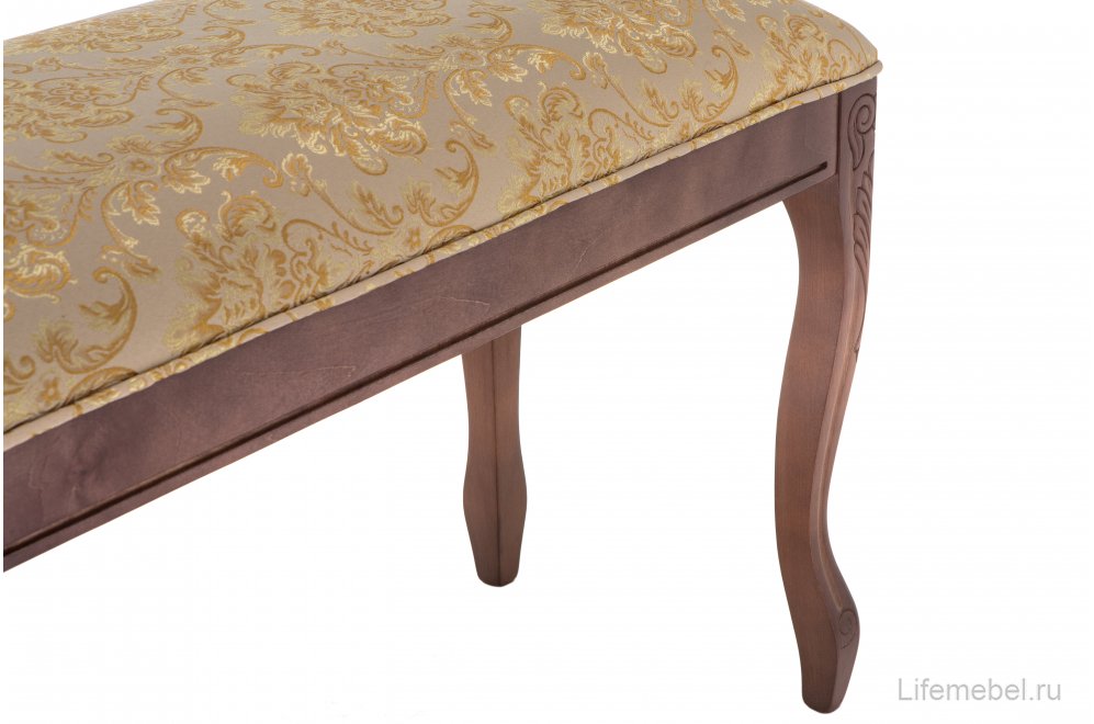 Банкетка  Валентино орех / бежевый