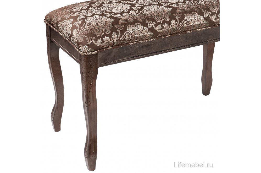 Банкетка  Валентино орех / шоколад