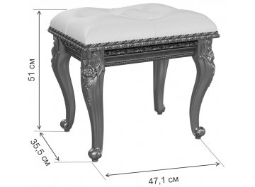 Банкетка Версаль слоновая кость