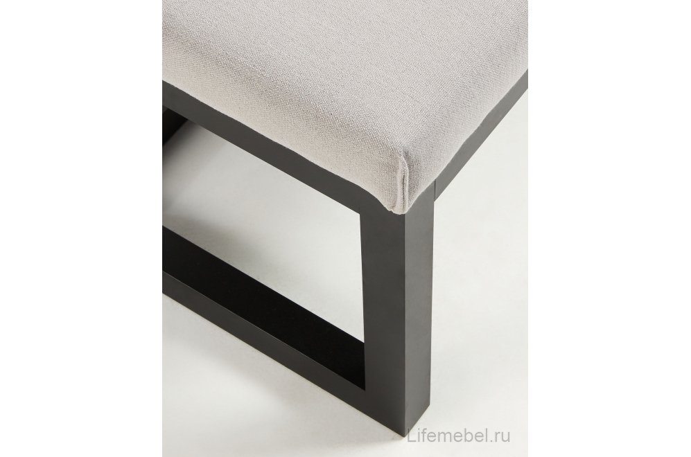 Банкетка Yola серая