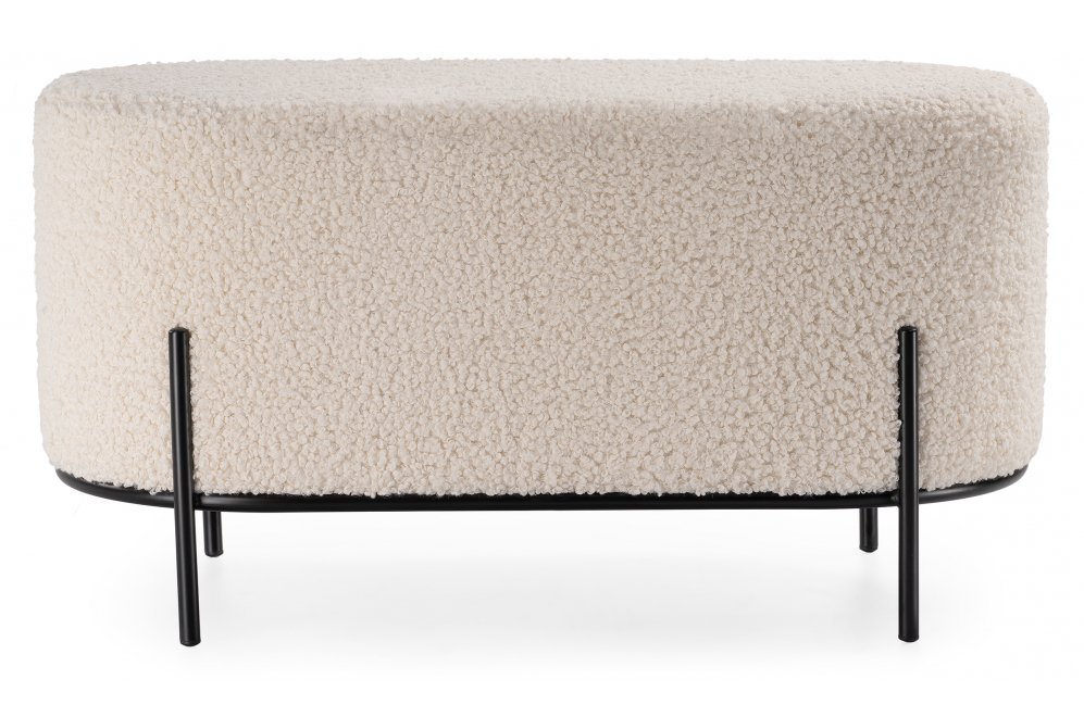 Пуф Duet-П white / black