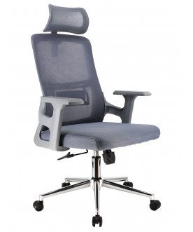 Офисное кресло Everprof EP-530 Grey сетка серый