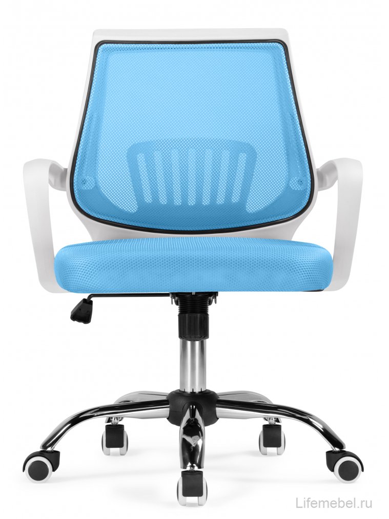 Компьютерное кресло Ergoplus blue / white