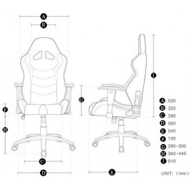 Компьютерное кресло AKRacing K7012