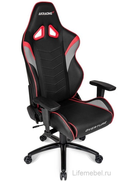 Компьютерное кресло Akracing Overture black / red