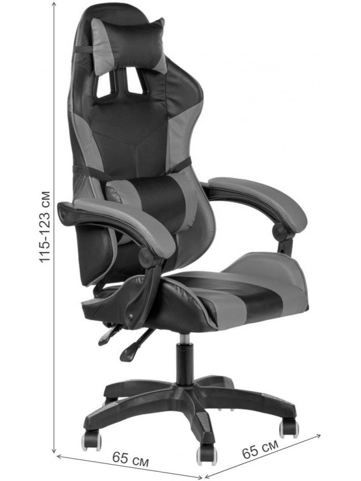 Компьютерное кресло Alfa чёрное