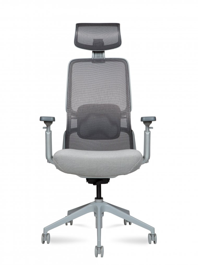 Компьютерное кресло Alpina серый