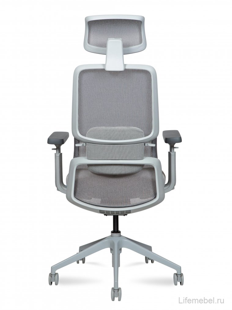 Компьютерное кресло Alpina серый