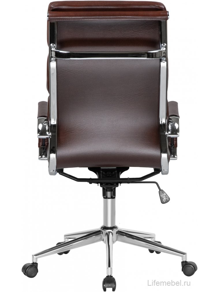 Компьютерное кресло Arnold коричневое / хром