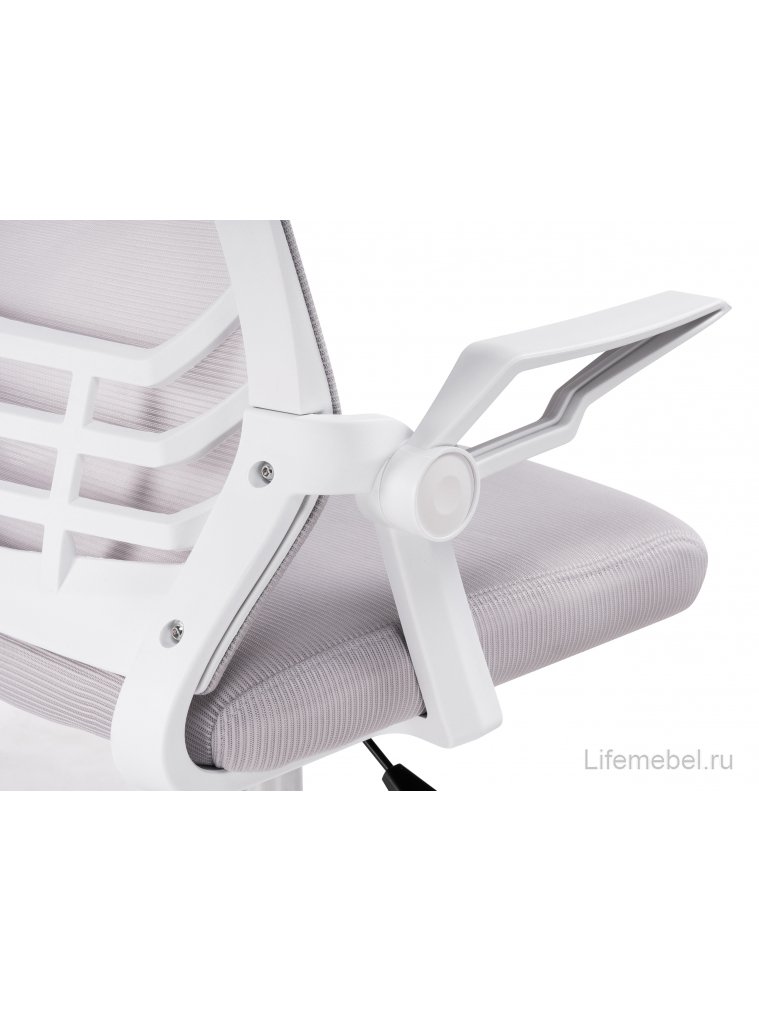 Компьютерное кресло Arrow light gray / white