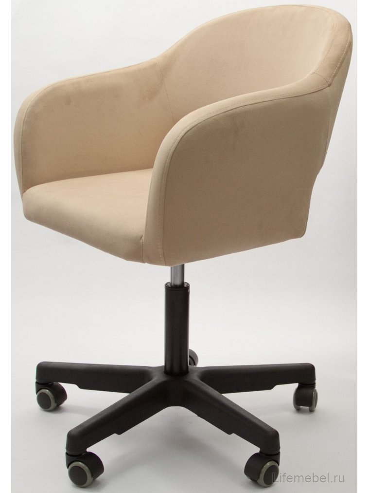 Компьютерное кресло Бабби чёрный / бежевый