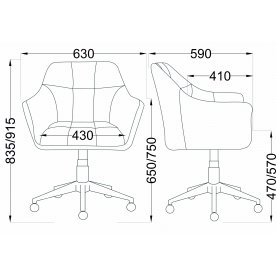 Компьютерное кресло Barren