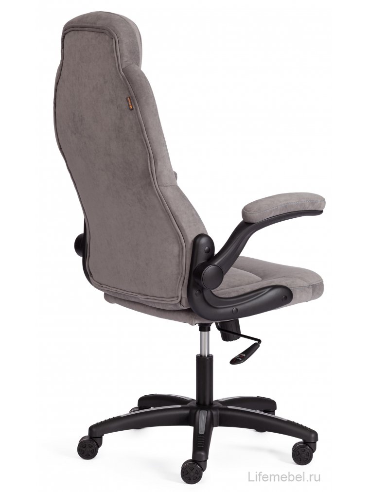 Компьютерное кресло Bazuka флок серый 29