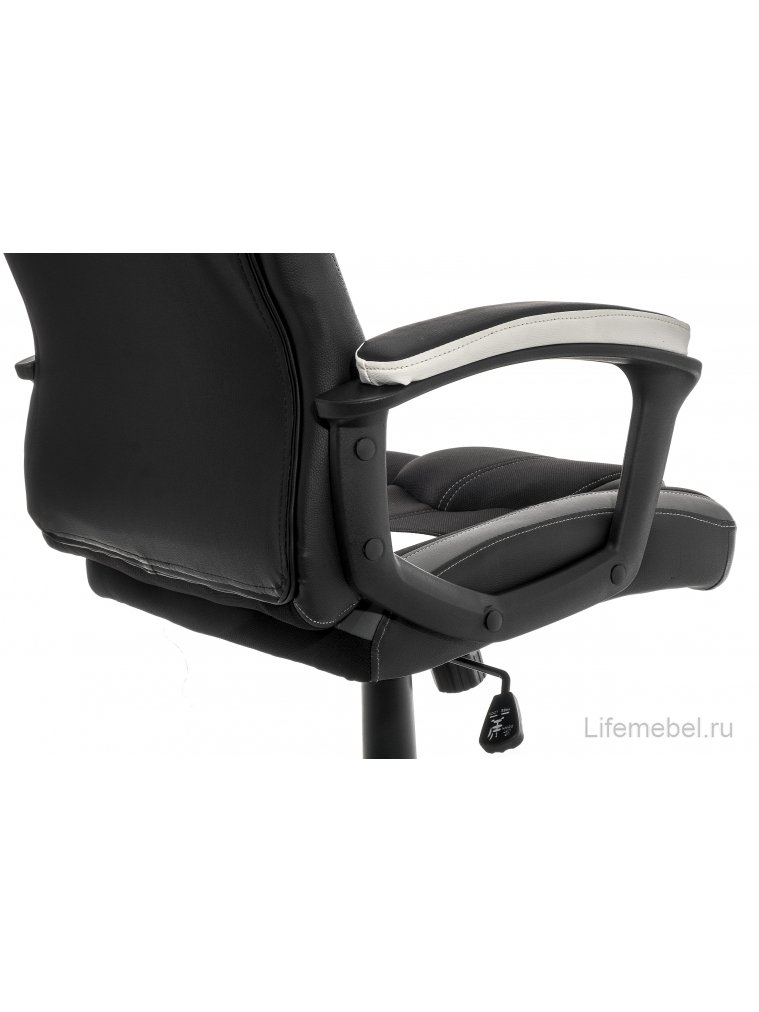 Компьютерное кресло Bens серое / черное / белое