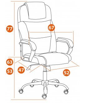 Компьютерное кресло Bergamo