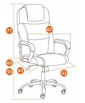 Компьютерное кресло Bergamo