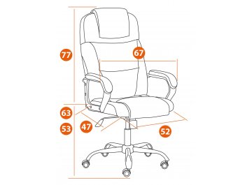 Компьютерное кресло Bergamo