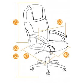 Компьютерное кресло Bergam