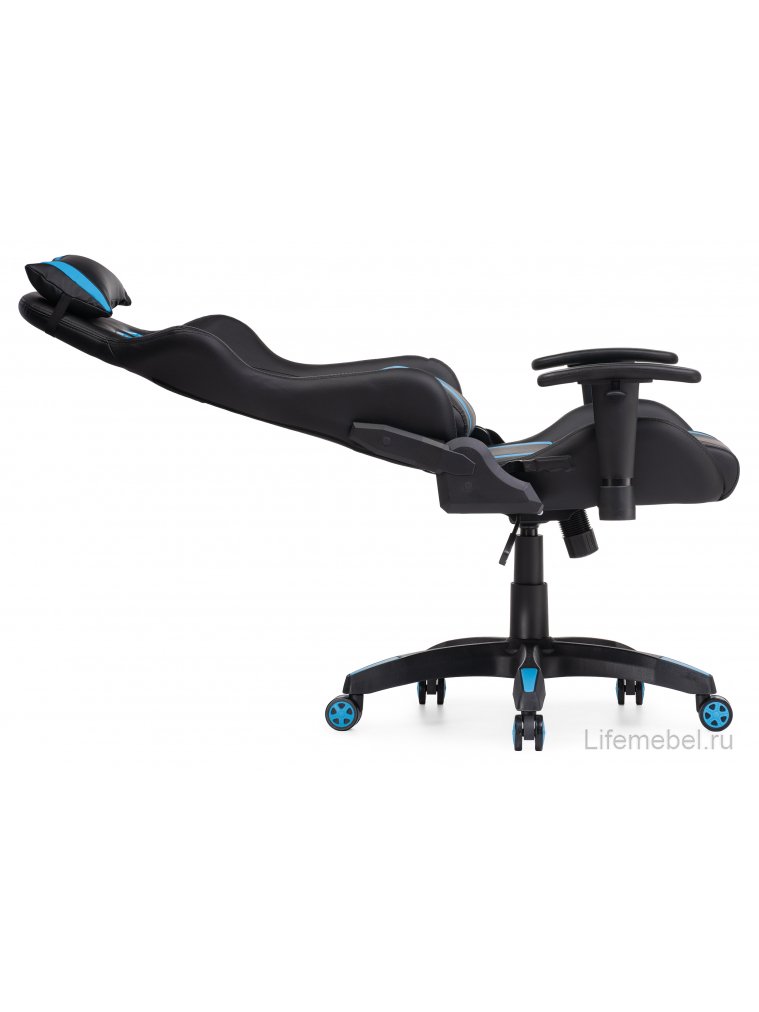 Компьютерное кресло Blok light blue / black