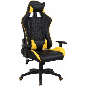 Компьютерное кресло GT Master GM-110 черный / желтый