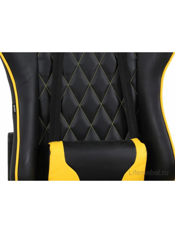 Компьютерное кресло Brabix GT Master GM-110 черное / желтое