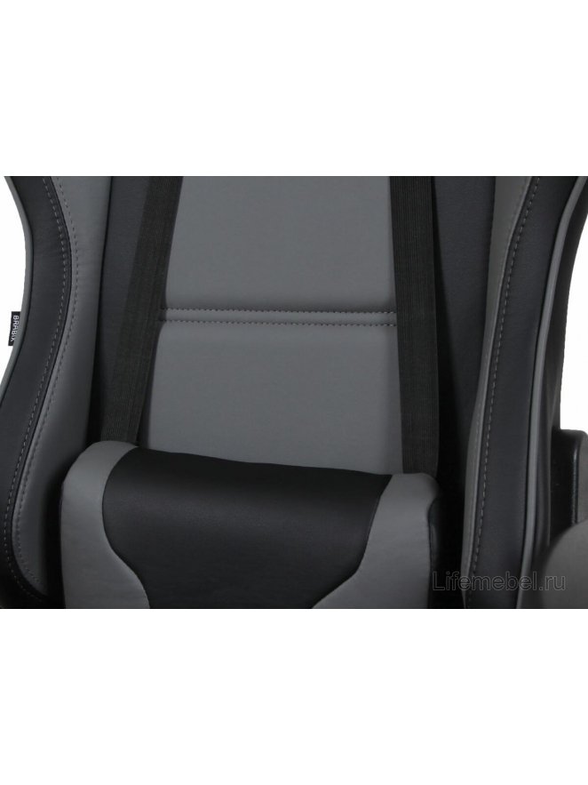 Компьютерное кресло Brabix GT Racer GM-100 черное / серое