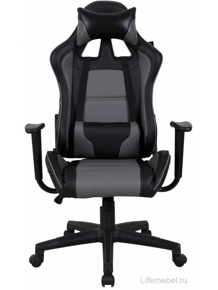 Компьютерное кресло Brabix GT Racer GM-100 черное / серое