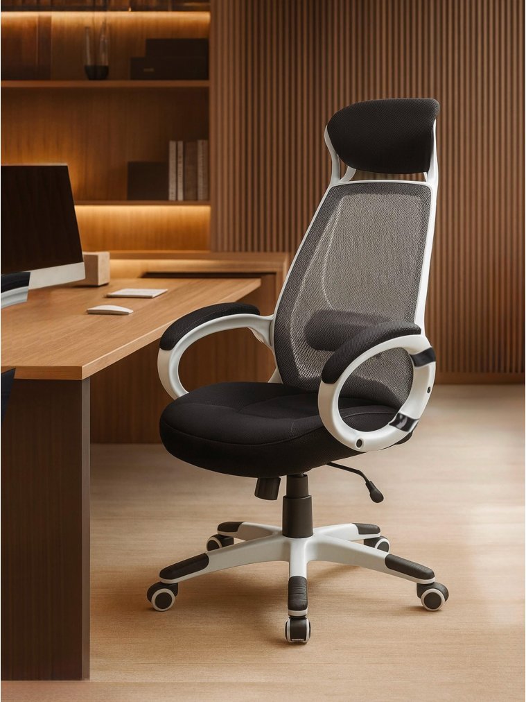 Компьютерное кресло Burgos белое