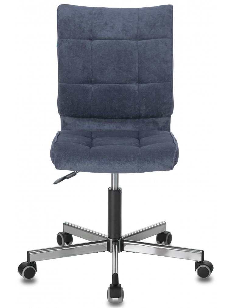Компьютерное кресло Бюрократ CH-330M LT-27 без подлокотников темно-синее