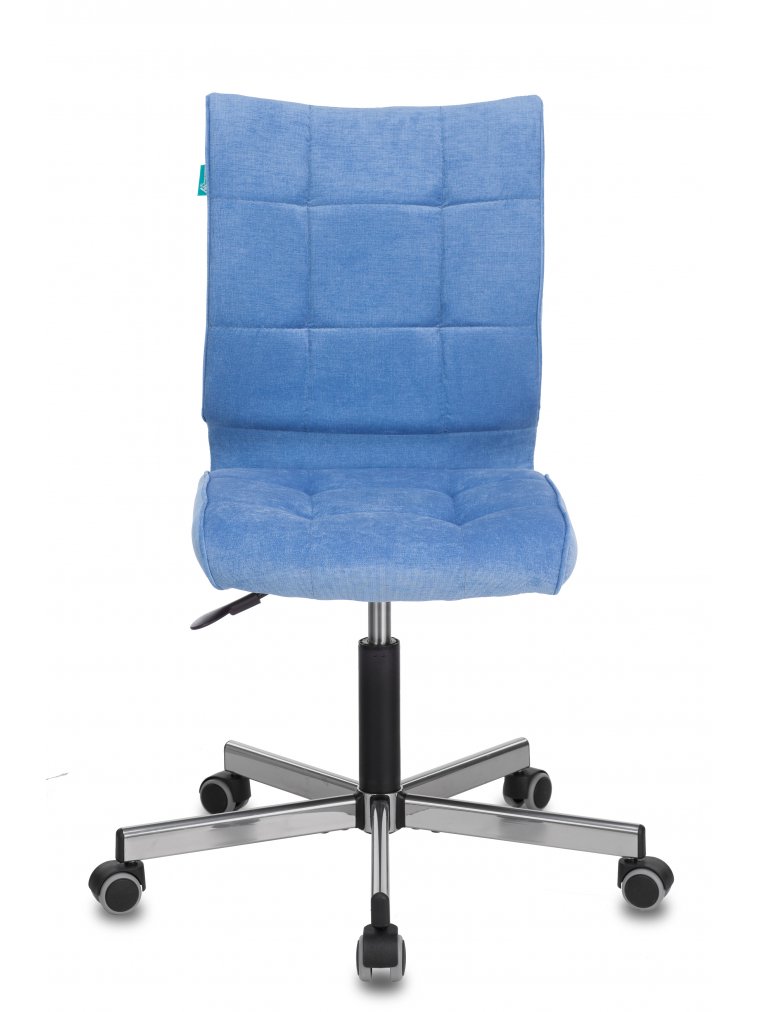 Компьютерное кресло Бюрократ CH-330M/velv86 голубой velvet 86 / крестовина металл