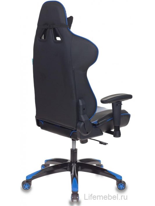 Компьютерное кресло Бюрократ CH-772N BL+BLUE черное / синее