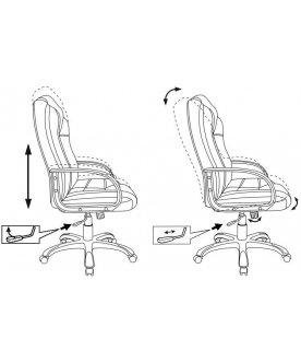 Компьютерное кресло Бюрократ CH-839