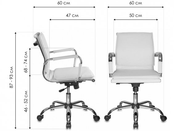 Компьютерное кресло Бюрократ CH-993-Low / Brown коричневое