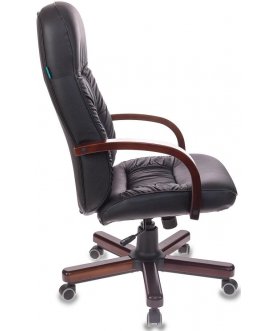 Компьютерное кресло Бюрократ T-9908 / WALNUT черное