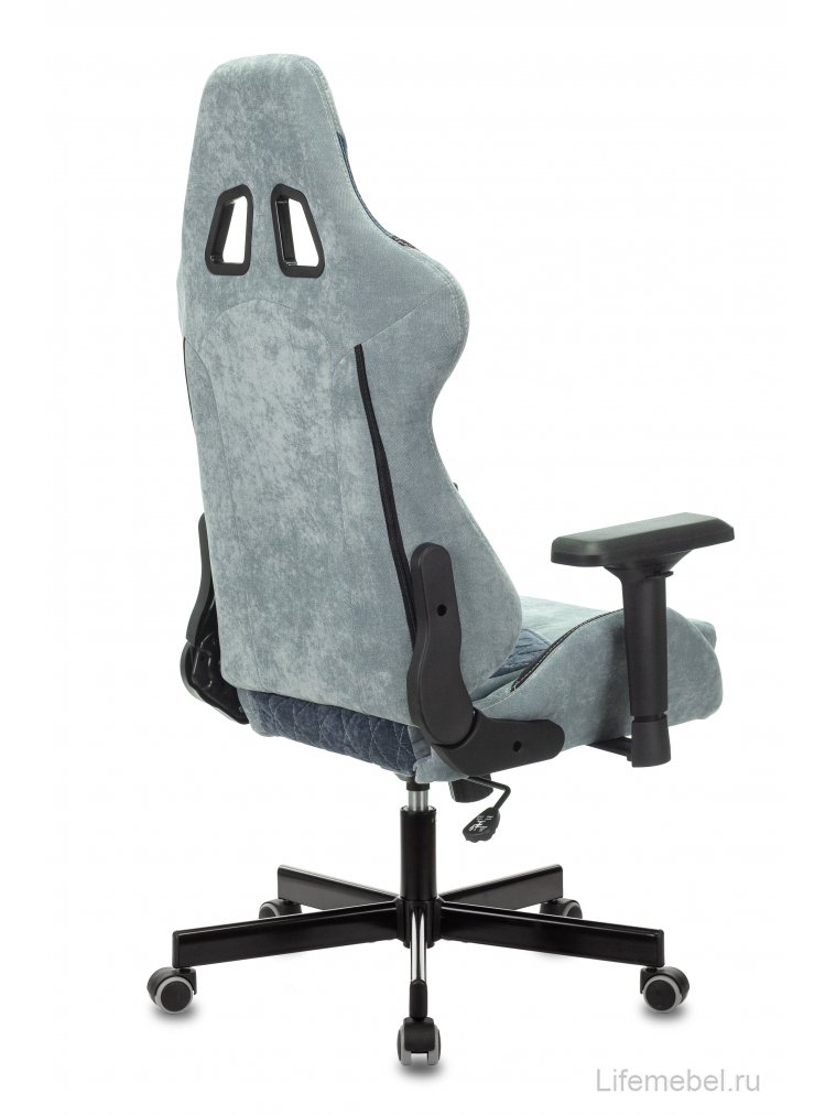 Компьютерное кресло Бюрократ Viking 7 Knight bl Fabric синее