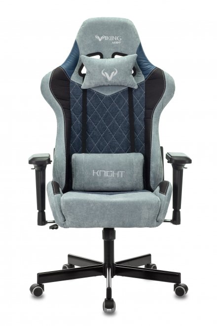 Компьютерное кресло Бюрократ Viking 7 Knight bl Fabric синее