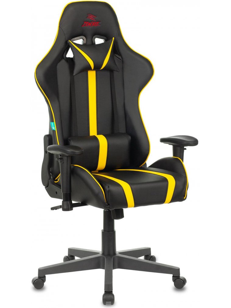Компьтерное кресло Viking Zombie A4 yel черное / желтое