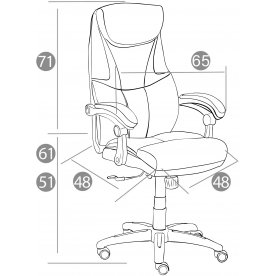 Компьютерное кресло Cambridge