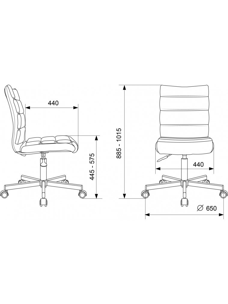 Компьютерное кресло CH-320M белое