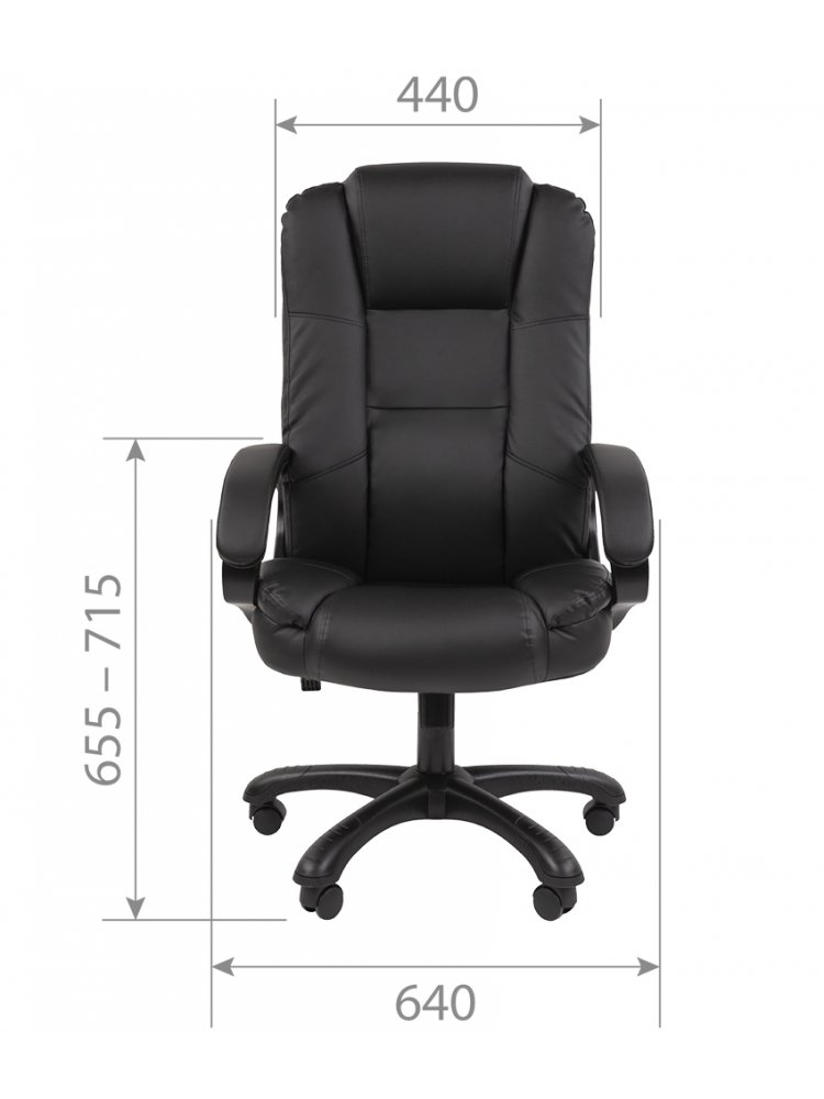 Компьютерное кресло Chairman 600 экопремиум / серый