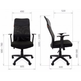 Компьютерное кресло Chairman 610 LT 30-21 черный