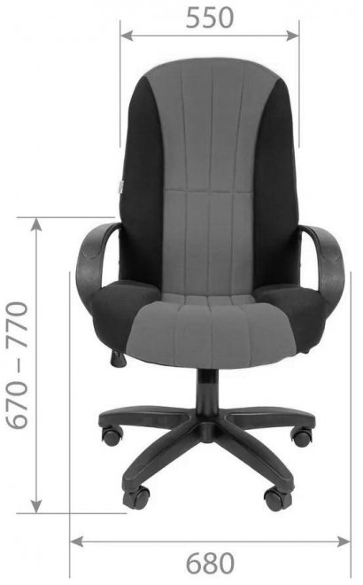 Компьютерное кресло Chairman 685 Т08 черный