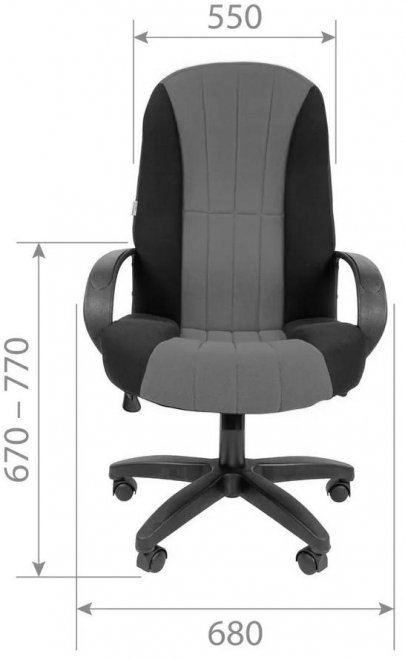 Компьютерное кресло Chairman 685 Т13 серый