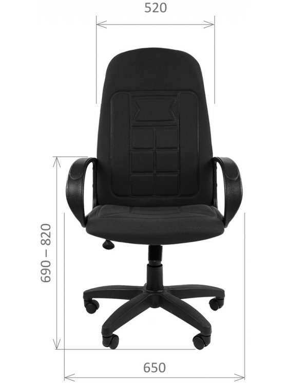 Компьютерное кресло Chairman 727 черное