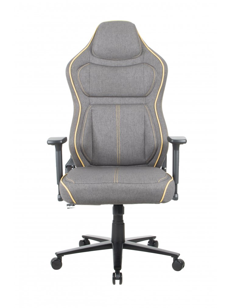 Компьютерное кресло Chairman CH31 темно-серый с желтым кантом