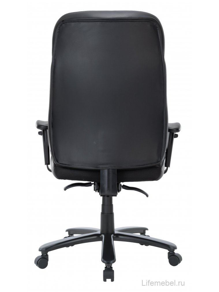 Компьютерное кресло Chairman CH414 экокожа / ткань черный