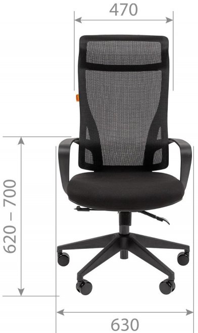 Компьютерное кресло Chairman CH577 черный