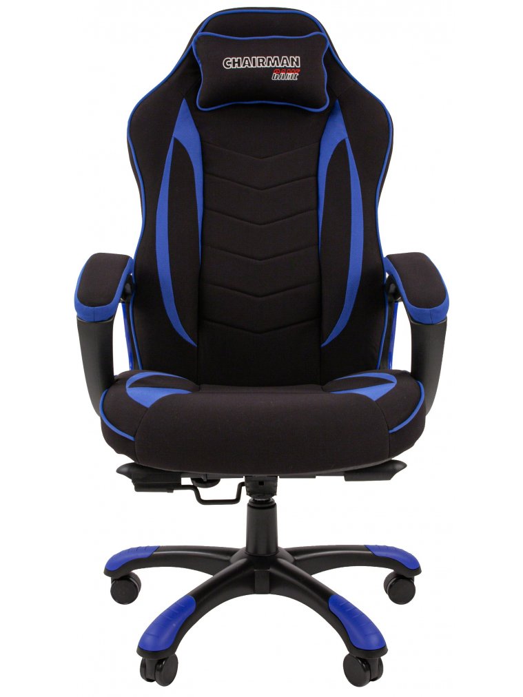 Компьютерное кресло Chairman Game 28 черное / синее